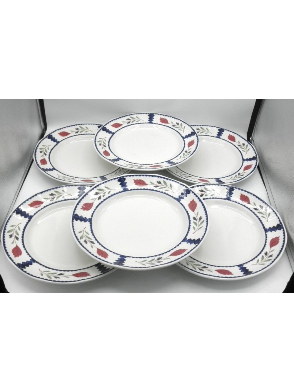 Lancaster by Adams China 10-1/8 Dinner Plates Set of 6 Pattern Code: ADALAN